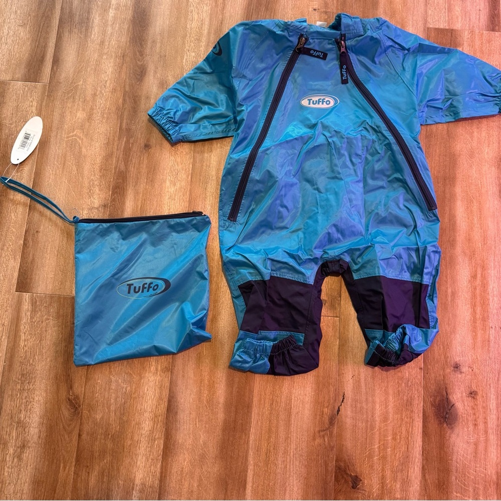 TuFFo Blue Rain Suit for Toddlers